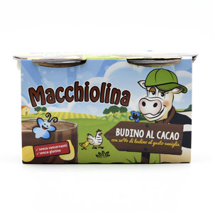 Macchiolino budino al cacao