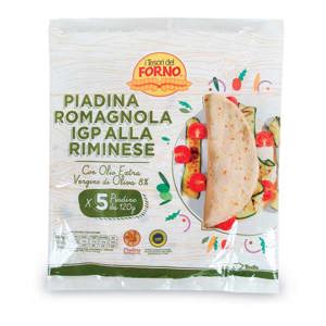 Piadina Romagnola IGP alla Riminese 5 pezzi