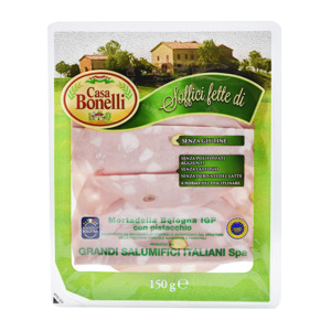 Mortadella di Bologna IGP con pistacchio