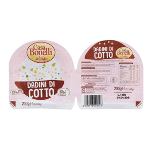 Dadini di cotto 2 confezioni