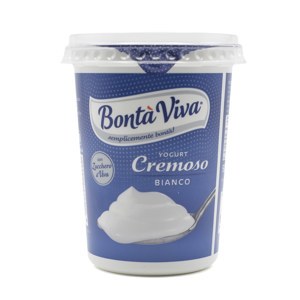 Yogurt bianco cremoso