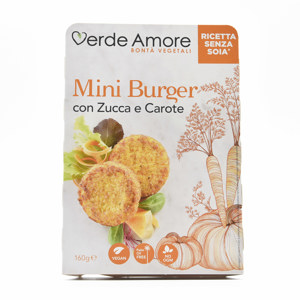 Mini burger zucca e carote