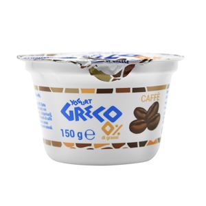 Yogurt greco 0% al caffè