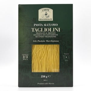 Tagliolini all'uovo trafilati al bronzo