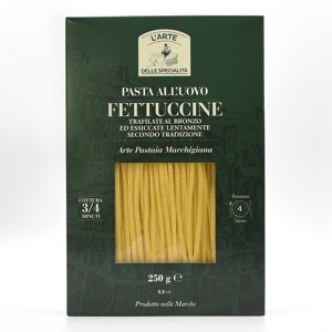 Fettuccine all'uovo trafilate al bronzo