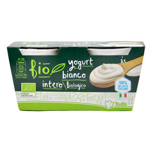 Yogurt intero bianco