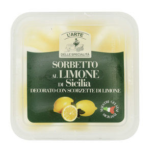 Sorbetto al limone di Sicilia