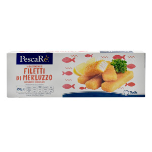 Bastoncini di Filetti di Merluzzo