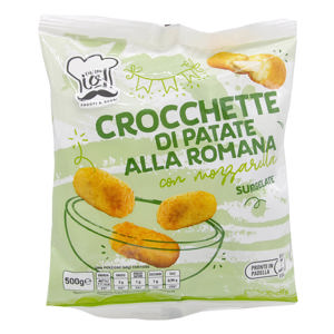 Crocchette di patate alla romana con mozzarella