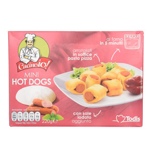 Mini hot dogs