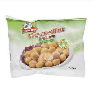 Mozzarelline impanate