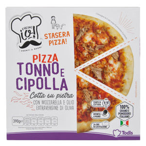 Pizza tonno e cipolla