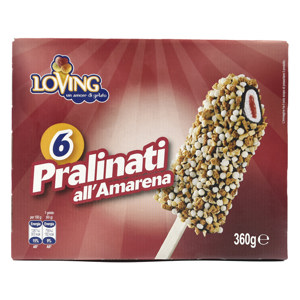 6 Pralinati all'amarena