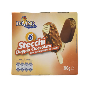 6 Stecchi doppio cioccolato