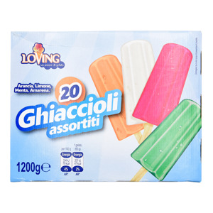 Ghiaccioli assortiti