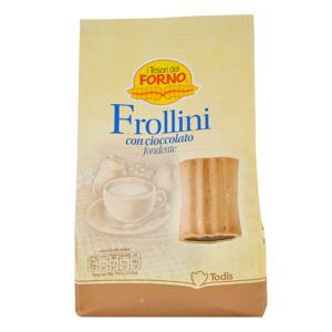 Frollini con cioccolato fondente