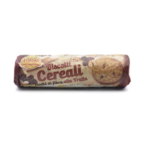 Biscotti cereali e frutta