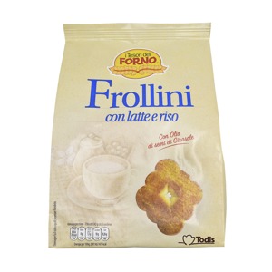 Frollini con latte e riso