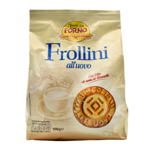 Frollini all'uovo