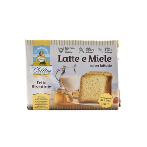 Fette biscottate latte e miele