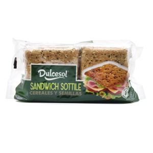 Pane sandwich sottile multicereale