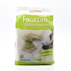 Focaccine con quinoa e amaranto