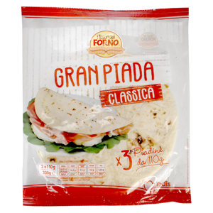 Gran Piada classica 3 pezzi