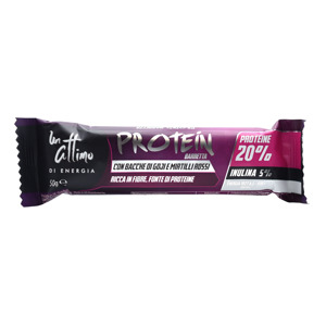 Barretta 20% protein mirtillo e goji