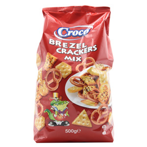 Brezel crackers mix