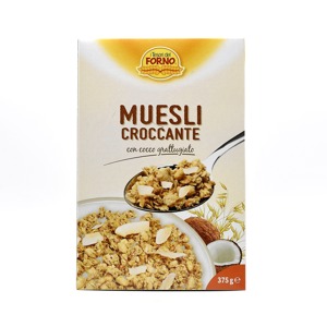 Muesli croccante con cocco grattugiato