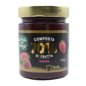 Composta 70% di Frutta ai Lamponi