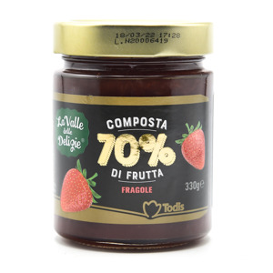 Composta 70% di Frutta Fragole