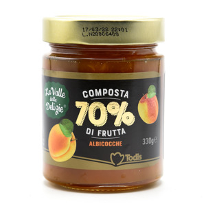 Composta 70% di Frutta Albicocche