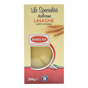 Lasagne di semola di grano duro