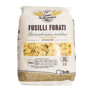 Fusilli Forati Trafilati al Bronzo