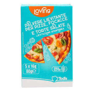 Polvere lievitante per pizze, focacce e torte salate