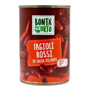 Fagioli rossi in salsa piccante