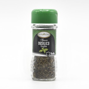 Basilico in foglie