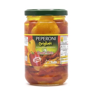 Peperoni grigliati in olio di semi di girasole