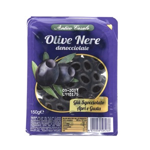 Olive nere denocciolate