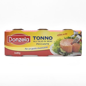 Tonno all'olio d semi piccante