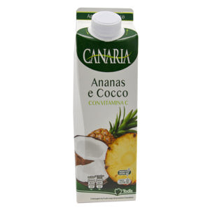 Ananas e cocco con vitamina C