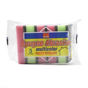 Spugne abrasive multicolor