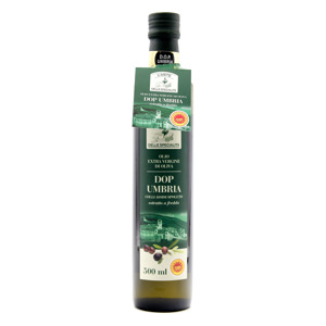 Olio Extra Vergine di Oliva DOP Umbria Colli Assisi Spoleto estratto a freddo