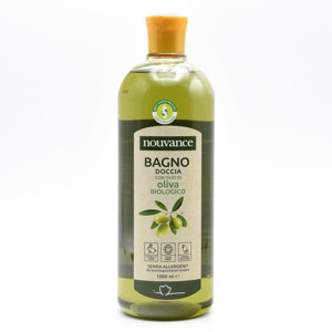 Bagno doccia con olio di oliva bio